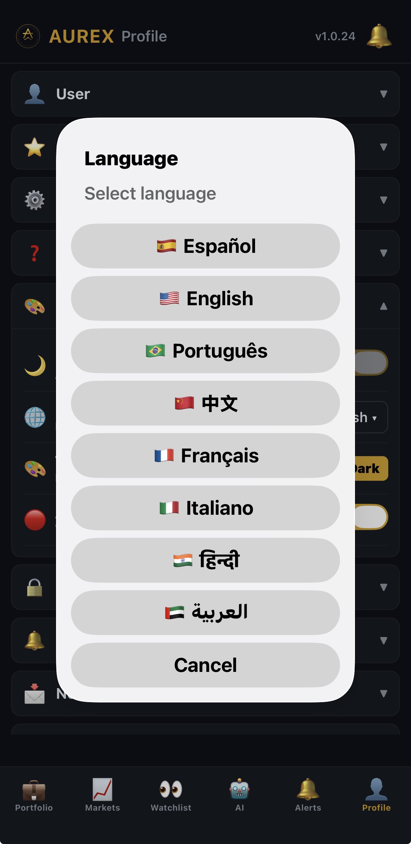 8 idiomas y multi-moneda